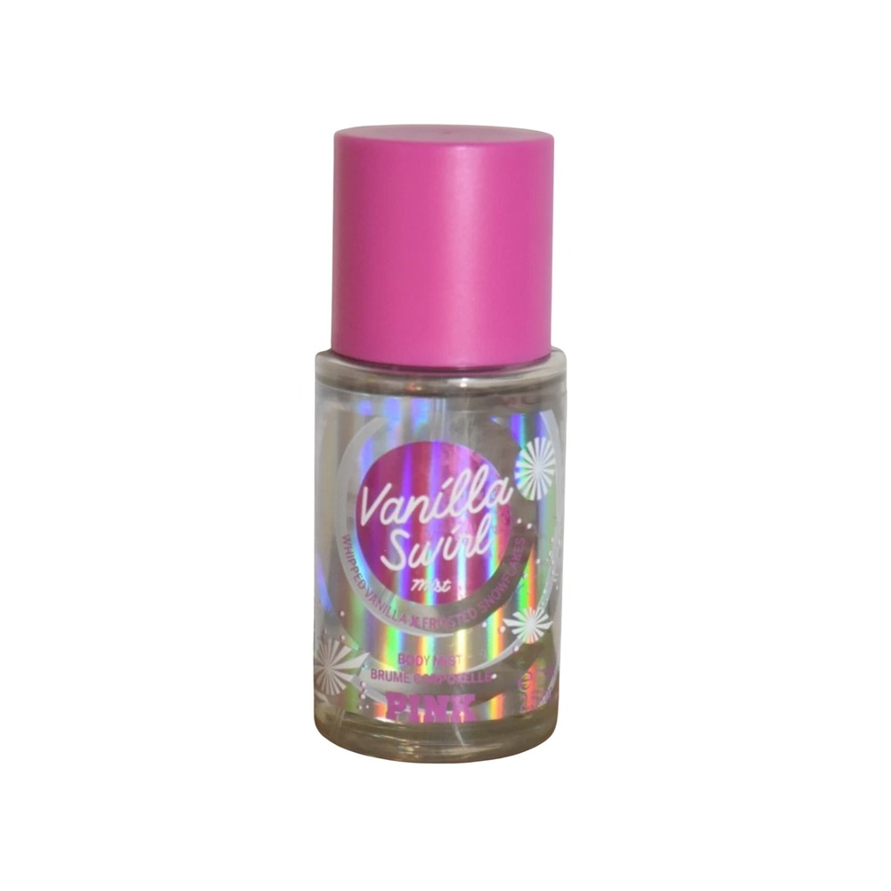 Victorias Secret PINK Vanilla Swirl Body Mist 2.5 oz Travel Fragrance Spray